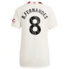 Manchester United B. Fernandes 8 Dame Tredjedrakt 2023-24 Kortermet
